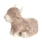 Highland Cow Sat Melter 16cm