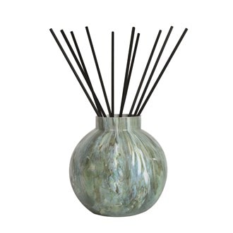 Jade Marble Large Glass Reed Diffuser Bottle & 50 Fibre Reeds