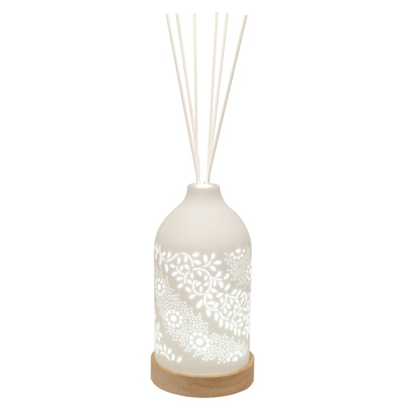 LED Ceramic Reed Diffuser Leaf 19cm