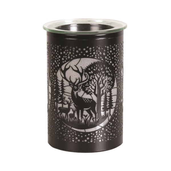 LED Melter Deer Family Black 12cm