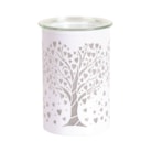 LED Melter Heart Tree White 12cm