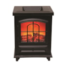 Log Burner Electric Wax Melter Black 16cm