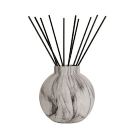 Noir Marble Large Glass Reed Diffuser Bottle & 50 Fibre Reeds