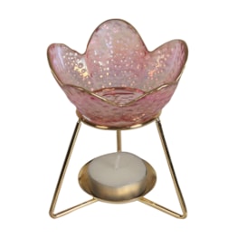 Wax Melt Burner - Petal Pink 11cm