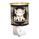 Wax Melter Plug In - Black & Gold Silhouette Highland 13cm