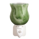 Wax Melter Plug In - Green Swirl 12cm