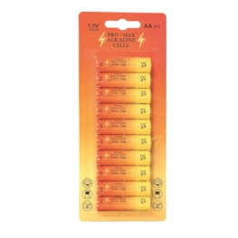 AA Batteries Blister Pack 10 Cells