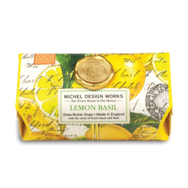 Lemon Basil Bath Soap Bar by Michel Design Works