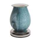 Electric Wax Melter Touch - Teal Swirl Oval 16cm