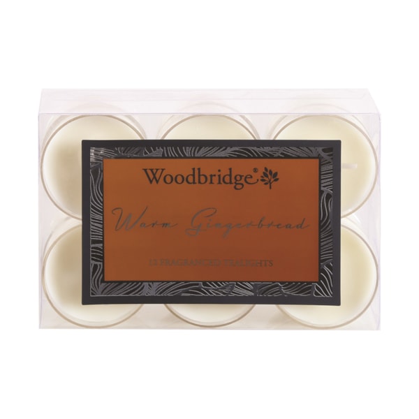 Warm Gingerbread - Tealights (12 Pieces)