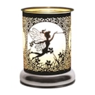 Electric Wax Melter Touch - Black Silhouette Fairy 17cm