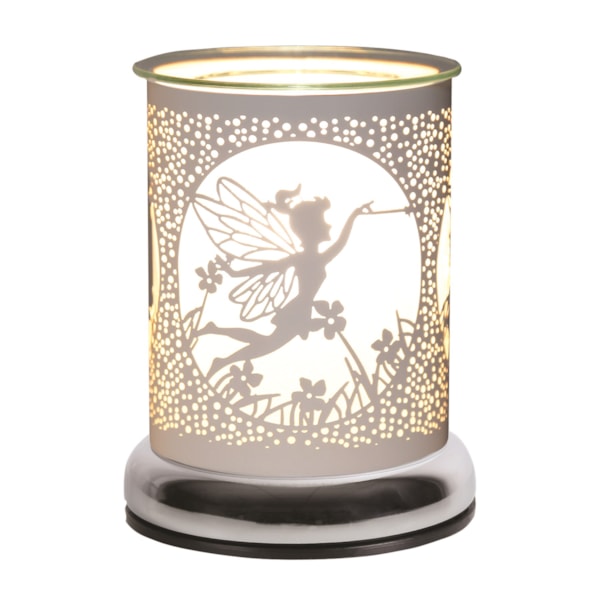 Electric Wax Melter Touch - White Silhouette Fairy 17cm