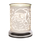 Electric Wax Melter Touch - White Silhouette Santa 17cm