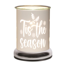 Electric Wax Melter Touch - White Silhouette Tis the Season 17cm