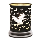 Electric Wax Melter Touch - Black Silhouette Witch 17cm