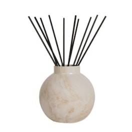 Valencia Marble Large Glass Reed Diffuser Bottle & 50 Fibre Reeds