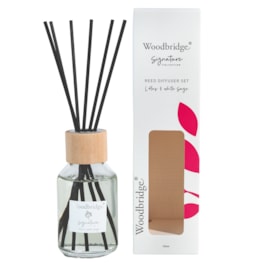 Lotus & White Sage Filled Reed Diffuser by Woodbridge 100ml