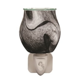 Wax Melter Plug In - Grey Swirl 12cm