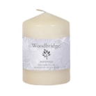 Ivory Unscented Pillar Candle 10x7cm