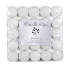 White Unscented Tealights Pack of 50