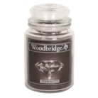 Black Diamond Woodbridge Large Scented Candle Jar