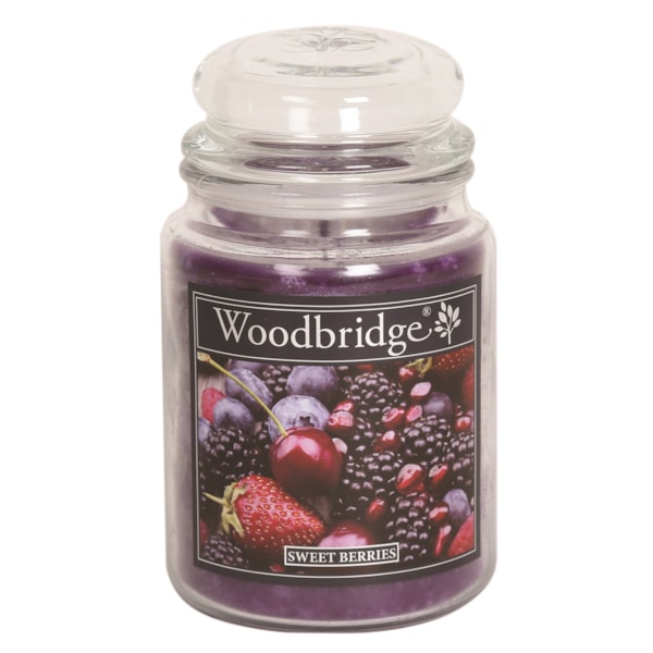 Sweet Berries Woodbridge Large Scented Candle Jar