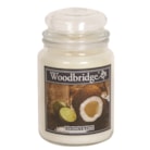 Coconut & Lime Woodbridge Large Scented Candle Jar