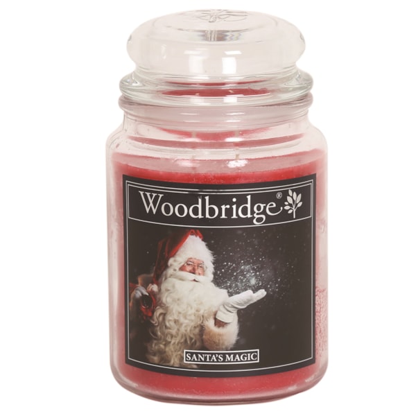 Santas Magic Woodbridge Large Scented Candle Jar