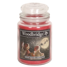 Night Before Christmas Woodbridge Large Scented Candle Jar