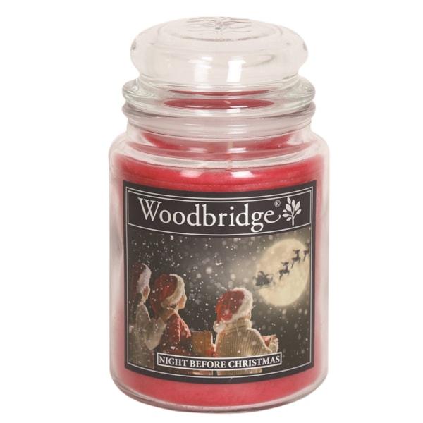 Night Before Christmas Woodbridge Large Scented Candle Jar