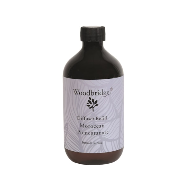 Moroccan Pomegranate - Reed Diffuser Liquid Refill Bottle by Woodbridge 500ml