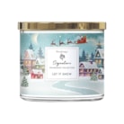 Let It Snow Wax Tumbler Candle Jar by Woodbridge 410g