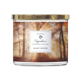 Silent Woods Wax Tumbler Candle Jar by Woodbridge 410g