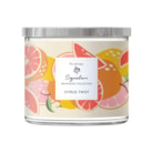 Citrus Twist Wax Tumbler Candle Jar by Woodbridge 410g